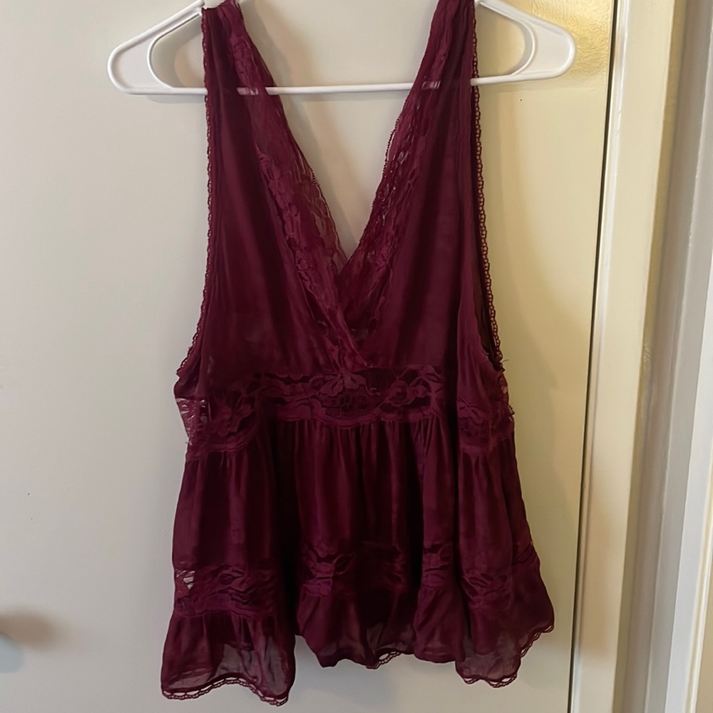 Free People intimates lacy top
